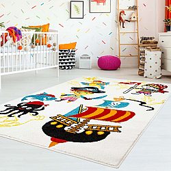 Childrens rugs - Moda Pirate (white)