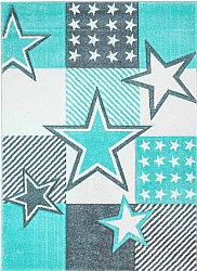 Childrens rugs - Bueno Night Stars (turquoise)