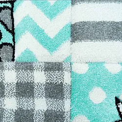 Childrens rugs - Bueno Animals (turquoise)
