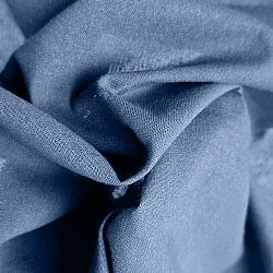 Curtains 2-pack - Cotton curtain Selena (blue)