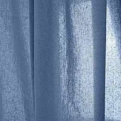 Curtains 2-pack - Cotton curtain Selena (blue)