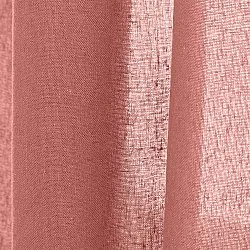 Curtains 2-pack - Cotton curtain Selena (terracotta)