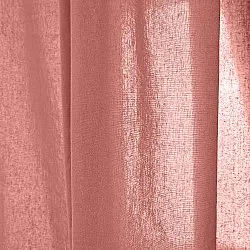 Curtains 2-pack - Cotton curtain Selena (terracotta)