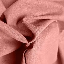 Curtains 2-pack - Cotton curtain Selena (terracotta)