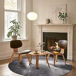Round rug - Serifos (grey)