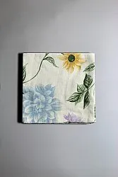 Napkins 4-pack - Dahlia (blue)