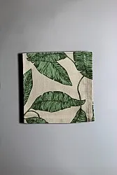 Napkins 4-pack - Leaves (green)