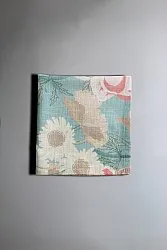 Napkins 4-pack - Serena (turquoise/pink)