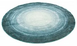 Round rug - Shade (turquoise)