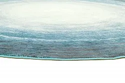 Round rug - Shade (turquoise)