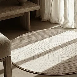 Round rug - Devon (cream)