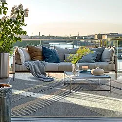 Indoor/Outdoor rug - Trivia (blue/multi)