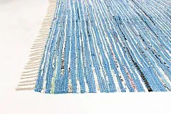 Rag rug - Delhi (blue)