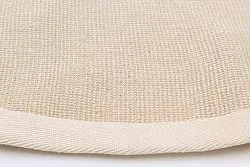 Round rug (sisal) - Agave (ivory)