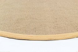 Round rug (sisal) - Agave (light taupe)
