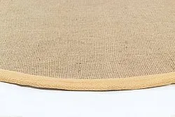 Round rug (sisal) - Agave (light taupe)