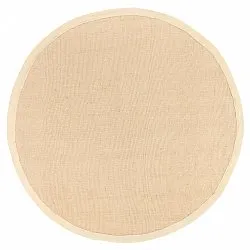 Round rug (sisal) - Agave (sand)