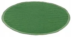 Round rug (sisal) - Agave (green)