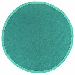 Round rug (sisal) - Agave (emerald green)