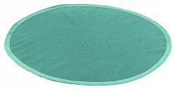 Round rug (sisal) - Agave (emerald green)