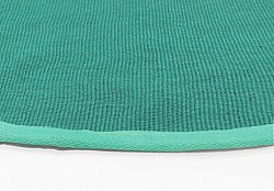 Round rug (sisal) - Agave (emerald green)