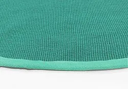 Round rug (sisal) - Agave (emerald green)