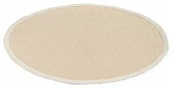 Round rug (sisal) - Agave (beige/grey)