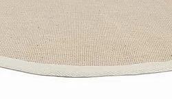 Round rug (sisal) - Agave (beige/grey)