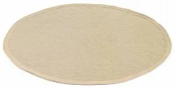 Round rug (sisal) - Agave (taupe)