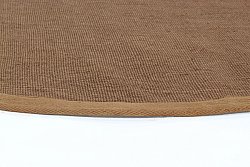 Round rug (sisal) - Agave (brown)