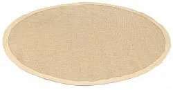 Round rug (sisal) - Agave (beige/beige)
