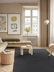 Sisal rugs - Agave (black)