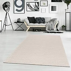 Cotton rug - Saltnes (beige)
