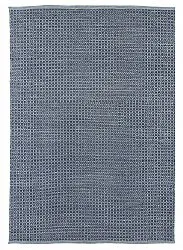 Wool rug - Snowshill (blue/black)