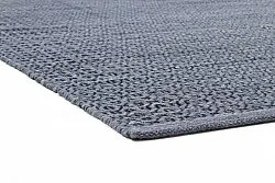 Wool rug - Snowshill (blue/black)