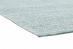 Wool rug - Snowshill (turquoise/white)