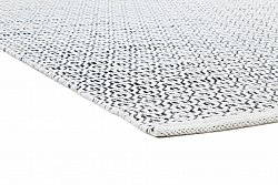 Wool rug - Snowshill (black/white)