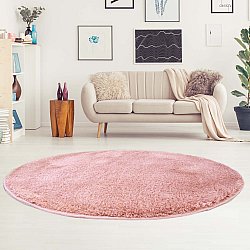 Round rugs - Soft Shine (pink)