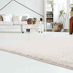 Shaggy rugs - Soft Shine (white)