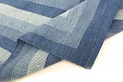 Rag rug - Chania (blue)