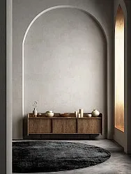 Round rug - Lynton (black)