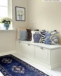 Wilton rug - Taknis (blue)