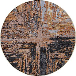 Round rug - Tizzano (gold/multi)