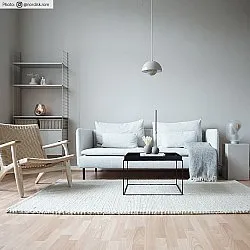 Wool rug - Avafors Wool Bubble (beige)