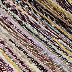 Rag rug - Happy (yellow/multi)