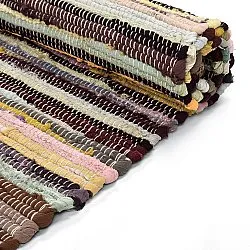 Rag rug - Happy (yellow/multi)