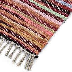 Rag rug - Happy (pink/multi)