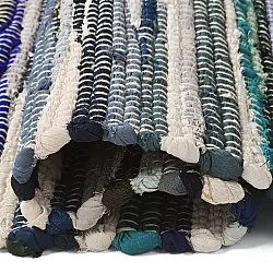 Rag rug - Home (blue/multi)
