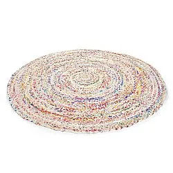 Round rugs - San Francisco (white/multi)