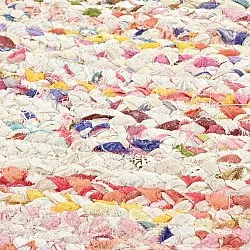 Round rugs - San Francisco (white/multi)